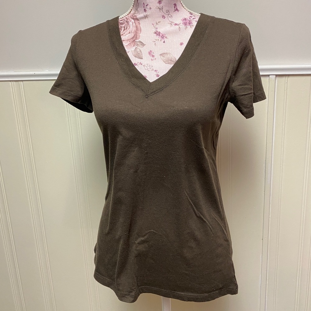 GAP V Neck Brown